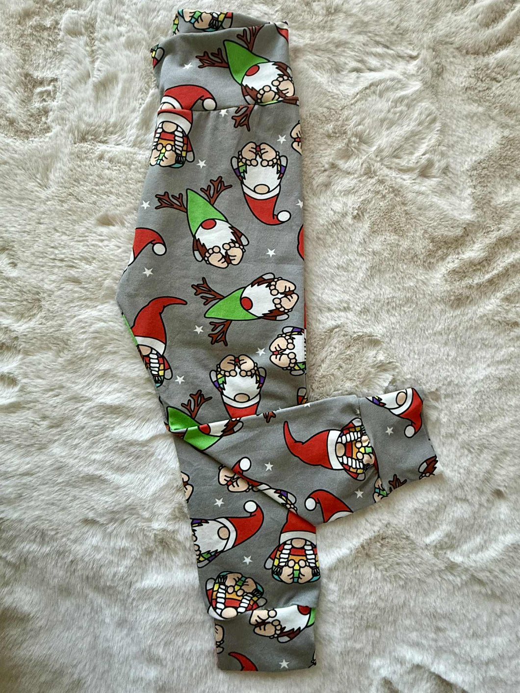 READY MADE 18-24 months Gnomes leggings