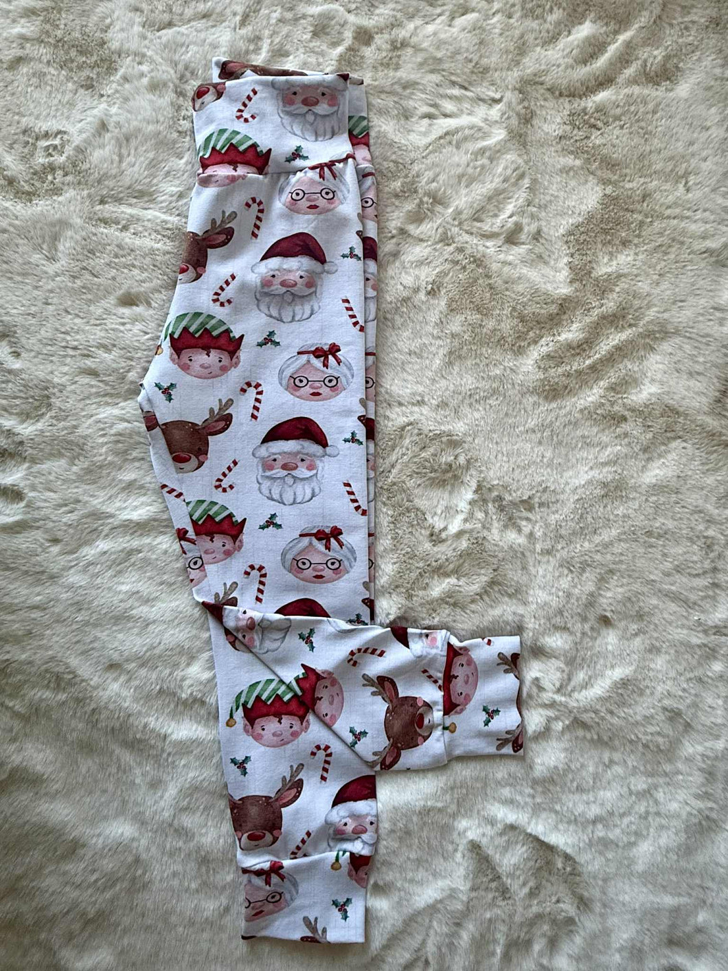 READY MADE 2-3 years Santa leggings