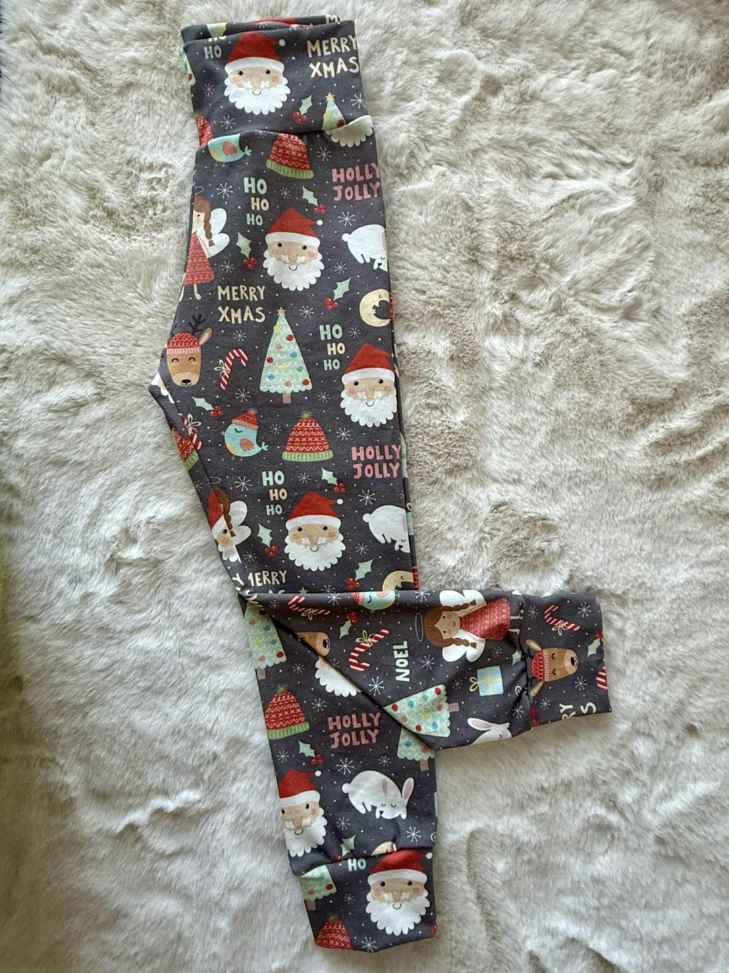 READY MADE 2-3 years Christmas fairys leggings